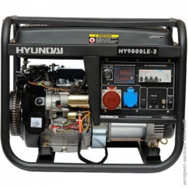 Генератор бензиновый HYUNDAI Professional HY 9000LE-3