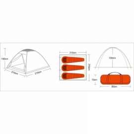 Намет KingCamp Monodome 3