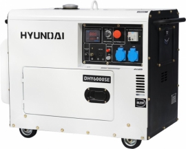 Генератор дизельний HYUNDAI PROFESSIONAL DHY 6000SE