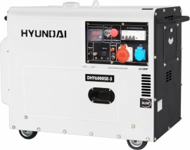 Генератор дизельный HYUNDAI PROFESSIONAL DHY 6000SE-3