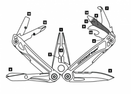 Мультитул Leatherman Wingman