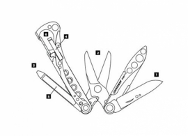 Мультитул Leatherman Style CS