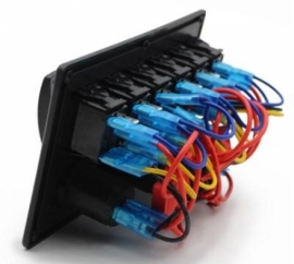 Панель на 6 вмикачів з USB