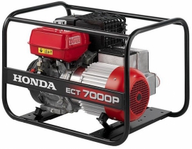 Генератор бензиновый  Honda ECT 7000 P1