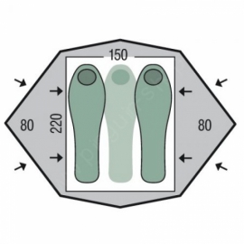 Намет Pinguin GEMINI 150