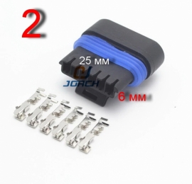 Конектор 4 та 6 pin широкий