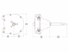Кермовий редуктор Ultraflex T91