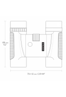 Бінокль Hawke Vantage 8x25 WP Green